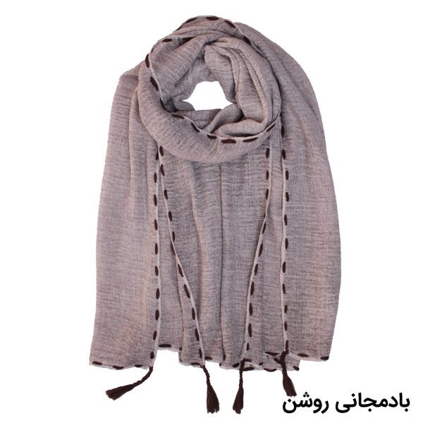 شال کوک دوزی دارای رنگبندی مدل LVS12