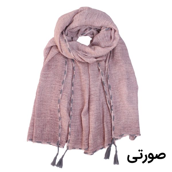 شال کوک دوزی دارای رنگبندی مدل LVS12