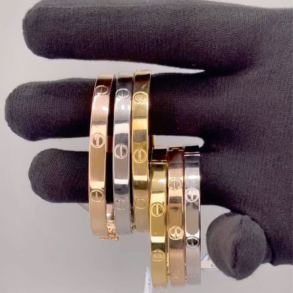 دستبند طلا ۱۸ عیار مدل کارتیه