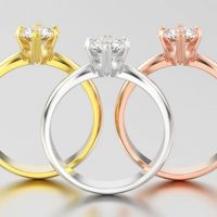 طلای زرد، سفید و رزگلد با هم چه تفاوتی دارند