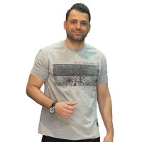 تی شرت طرح دار مردانه مدل MMT170