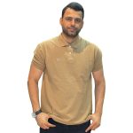 تی شرت یقه دار ساده مردانه مدل MMT251